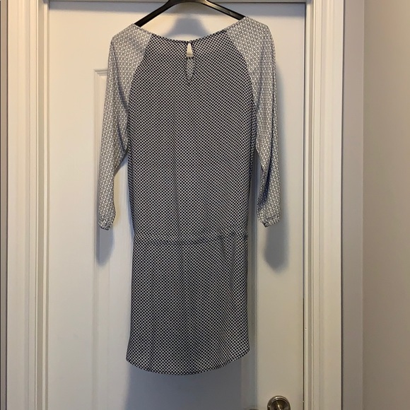 Joie Navy and White pattered Dress - Picture 5 of 5